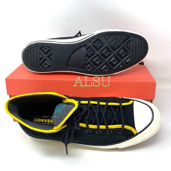 Converse Chuck 70 High Top Canvas Black Women’s 165926C - Picture 7 of 9